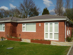 Self catering bungalow in holiday park