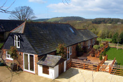 Self catering accommodation in a rural setting, Red Barn, Rookley, Isle of Wight